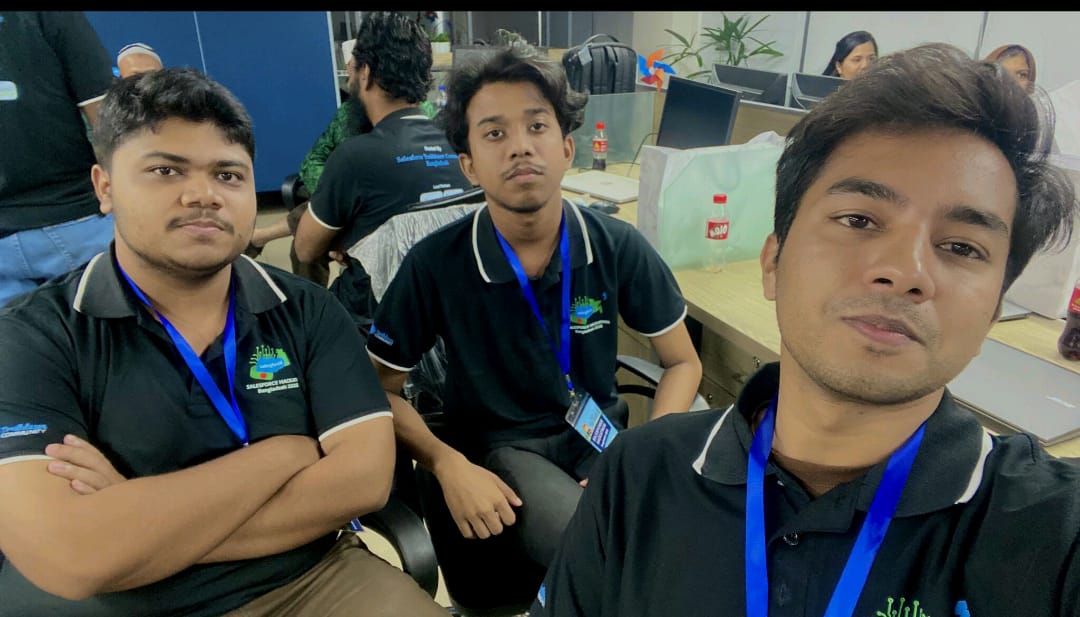 Md Sifat Bin Jibon - Blockchain Developer in Bangladesh - Salesforce Hackathon Achievement Certificate